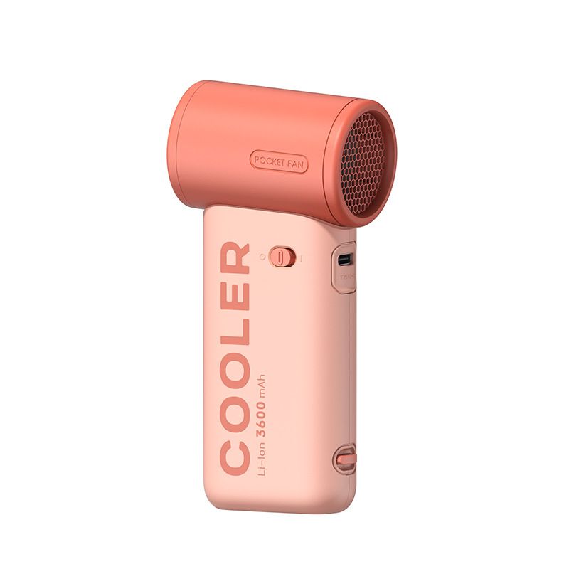 Neu Violent Turbo Handheld Fan Outdoor Tragbare Lade USB Stufenlose Steuerung Hohe Wind Geschwindigkeit_voghion.com