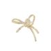 Full diamond bow brooch Fashion shirt suit jacket accessories brooch gift pin_voghion.com