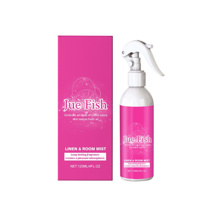 JUE FISH Indoor Spray Home Hotel Natural Fresh Long-lasting Fragrance Odor Cleaning Deodorizing Freshener_voghion.com