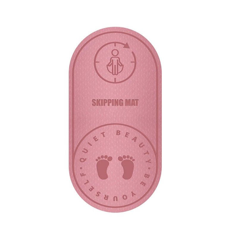 Anti-noise Jump Rope Mat Tpe Non-slip Exercise Yoga Mat Home Gym Shock Absorption Pad Portable Outdoor Fitness Accessories_voghion.com