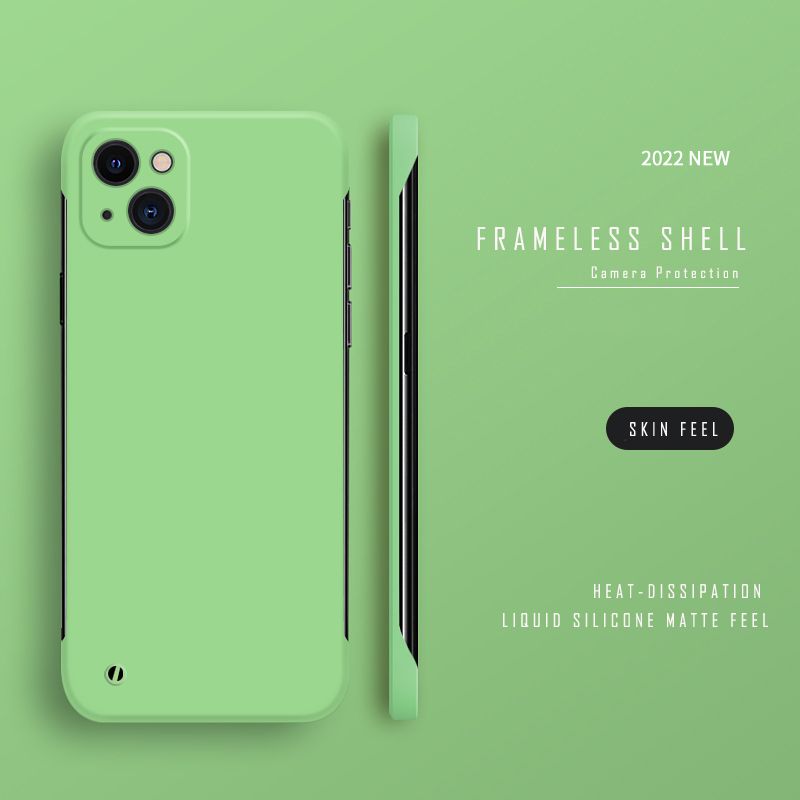 Ultra Thin Slim Hard PC Frameless Case For iPhone 14 11 12 13 Pro Max Mini XR XS Max X 7 8 6 6S Plus SE 2 3 Matte Cover Cases_voghion.com