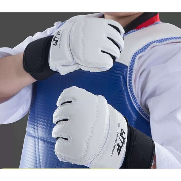 Halbfingerhandschuhe, Taekwondo-Schutz, Kampfausrüstung, Kampfsporttraining, Sanda-Kampf, Hand- und Fußschutz_voghion.com