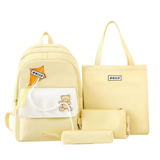 Kids Backpacks Lightweight Primary School Student Backpack Large Capacity Children's Backpack Junior High School Student Backpack Casual School Bag_voghion.com