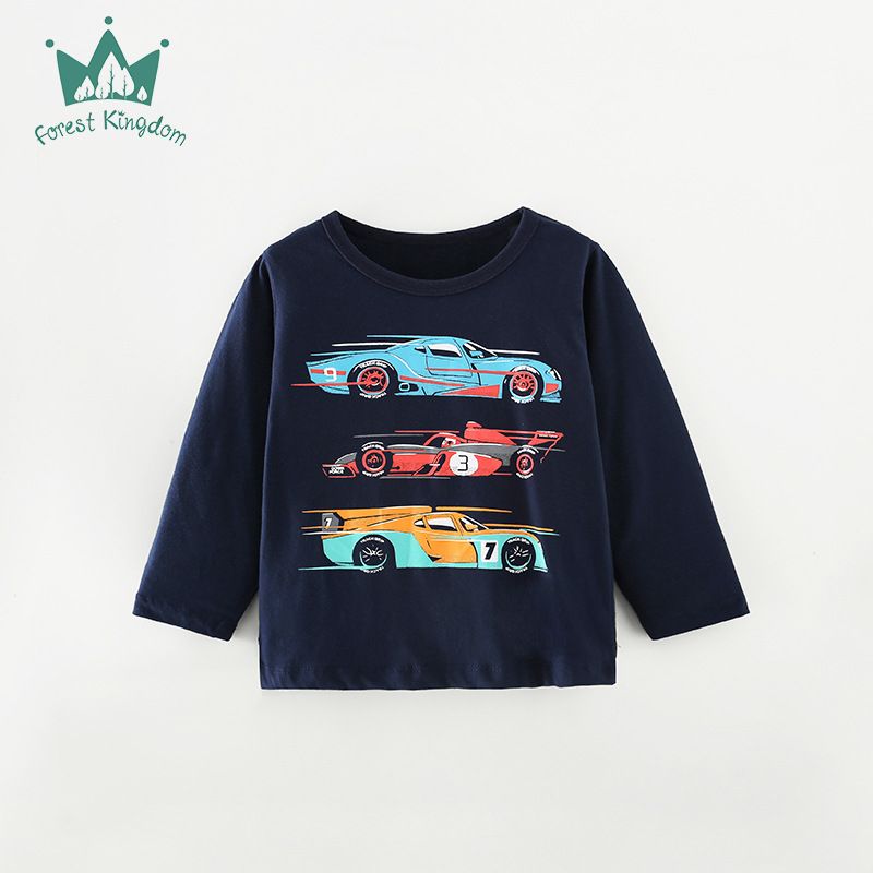 Children's Long Sleeve T-shirt Boys Spring And Autumn Long Sleeve T-shirt Base Shirt_voghion.com