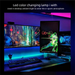 Bluetooth LED Strip Self-Adhesive Tape 5V Gaming Desktop Sound-Sensitive Atmosphere RGB Color Changing USB TV Background_voghion.com