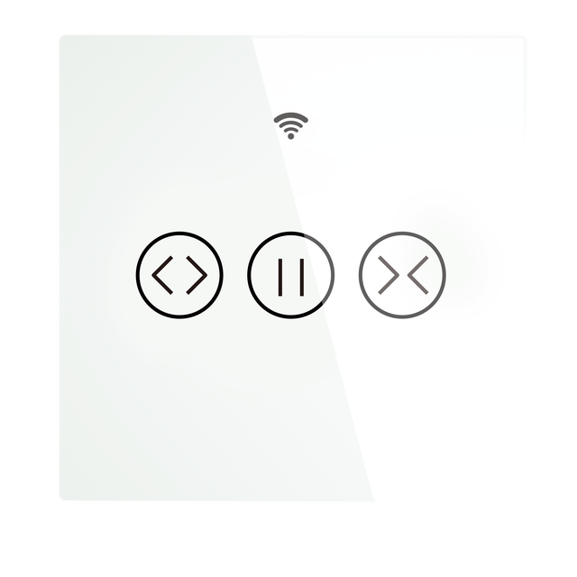 Persianas enrollables con motor WiFi RF433 Smart Touch, control remoto con aplicación Tuya Smart Life, funciona con Alexa y Google Home_voghion.com