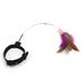 New Collar Wand Steel Wire Self-Entertainment Lazy Teaser Boredom Relief Cat Toy Educational_voghion.com