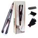 New electric heating automatic spiral curling iron two in one twist straight curling iron wave splint curling straight dual purpose_voghion.com
