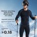 Autumn Winter Polypropylene Quick-Dry Ski Suit Underwear Set For Men Sports Tight-Fitting Moisture-Wicking Compression_voghion.com