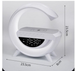 Wireless Charging Bluetooth Speaker USB Card Slot Lighting Atmosphere Light Alarm Clock Multifunctional Stereo Sound_voghion.com