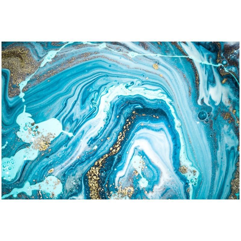 Modern Light Style Printed Crystal Velvet Anti Slip Bottom, Dirt Resistant Coffee Table, Fully Covered Carpet,_voghion.com