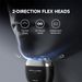IPX7 Magnetic Travel Shaver - Rotary Dual Head USB-C_voghion.com