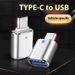 Music Festival  Aluminum alloy USB to Type-C breathing light, mobile phone adapter with ambient light_voghion.com