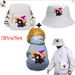 Animal Kangaroo 3Pcs/Set Magic Hat Black Cat Print Bag Hat Set Pet Apparel Three-Piece Combo Winter Comfort Pet Clothing Ideal For Outdoor Pet Travel_voghion.com