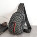 Men's Bags New Youth Fashion Small Chest Bag Trendy Plaid Chest Shoulder Bag Small Bag Shoulder Bag Back Shoulder Bag_voghion.com