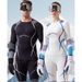 Autumn Winter Ski Tight Breathable Quick-Dry Clothing Men Women Sports Cycling Compression Thermal Functional_voghion.com