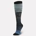 Calzini lunghi a righe sfumate traspiranti 2025e da uomo e da donna a compressione sportiva_voghion.com