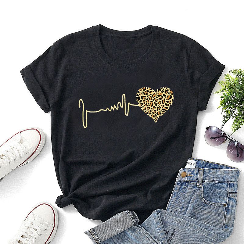 Odzież damska moda i odzież męska marka drukowanie T-shirt pary sukienka unisex T-shirt 8 kolorów XS-4XL_voghion.com
