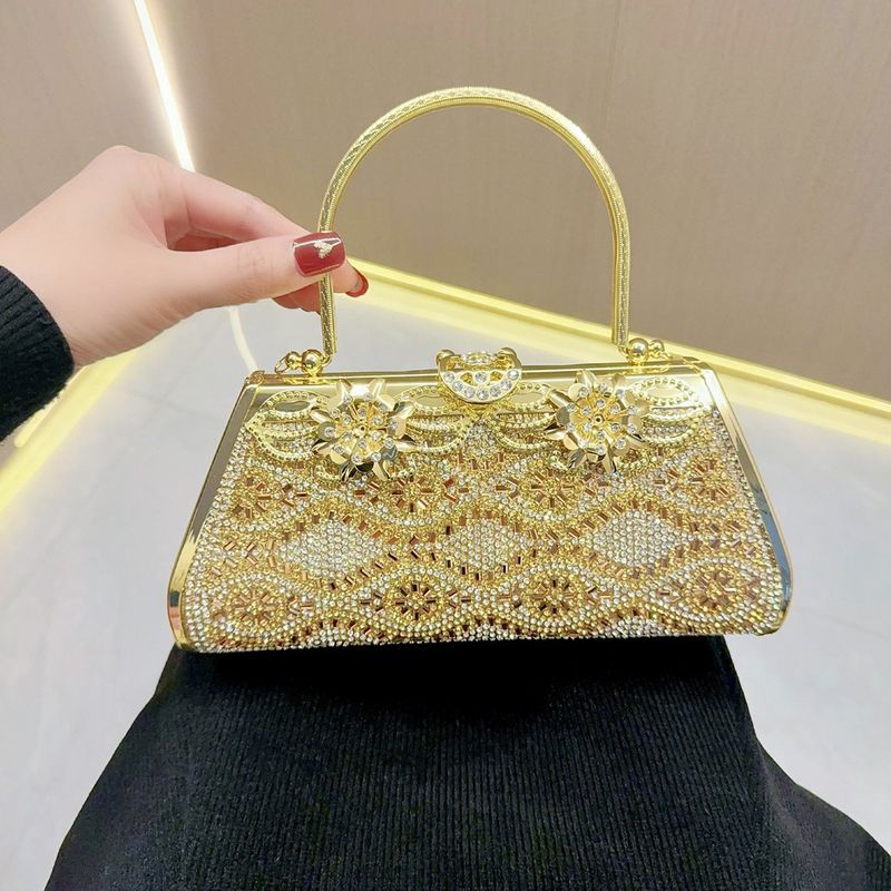 Nuova borsa da sera da donna, piccola e alla moda, con tracolla, tempestata di diamanti_voghion.com