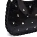 New Heavy Hand-Woven Underarm With Design Sense, Rivet Handbag, Punk Chain Single Shoulder Crossbody Bag For Women_voghion.com