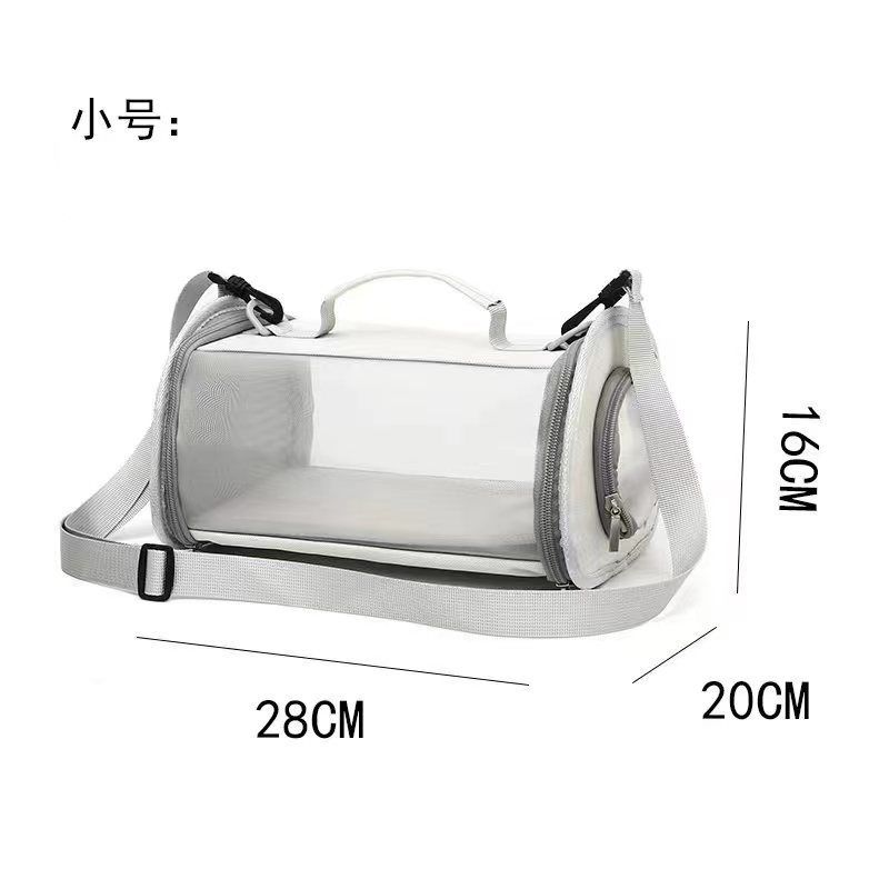 Carrier Portable Handheld Summer Breathable Travel Large Capacity Cat Bag Crossbody Pet Backpack_voghion.com