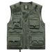 Men's Clothing Workwear Multi Pocket Vest Director Media Advertising Vest Outdoor Fishing Vest_voghion.com