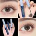 Μαύρη μάσκαρα Ultra-fine Lengthens Eyelashes Extra Volume Αδιάβροχες φυσικές βλεφαρίδες Female Professional Ey_voghion.com