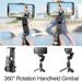 VIKEFON 360° Rotation Handheld Stabilizer Selfie Stick Following Shooting Phone Tripod Gimbal For Smartphones Live_voghion.com