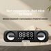 Wireless Bluetooth Smart New Student Subwoofer Volume Speaker Multifunctional Audio Alarm Clock_voghion.com