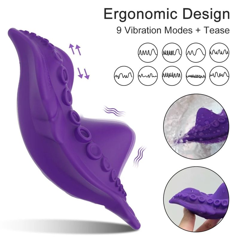 Valkājams lietotnes vadības vibrators sievietēm, neredzams, vibrējošs olu G-punkta vibrators, seksa rotaļlietas sievietēm, violets_voghion.com