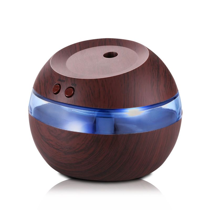 USB-Luftbefeuchter mit Holzmaserung und Aromatherapie-Funktion – kompakter, leiser Desktop-Luftreiniger für den Einsatz zu Hause und im Büro_voghion.com