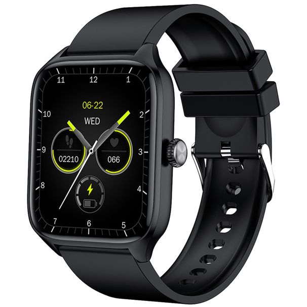 Orologio intelligente T19pro da 1,96 pollici con cardiofrequenzimetro, pressione sanguigna, contapassi, braccialetto Bluetooth con chiamata_voghion.com