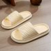Sandali spessi per l'estate da donna, nuovi sandali in EVA leggeri e minimalisti per la casa, pantofole da uomo antiscivolo con suola morbida per interni_voghion.com