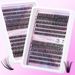 240 - Cluster Segmented False Eyelashes Kit 30D/40D Thickening Large Capacity, Single - Cluster Fluffy Lashes For Grafting_voghion.com