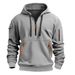 Modischer Herren-Freizeitsport-Pullover mit mehreren Reißverschlüssen, modischer und trendiger Fleece-Hoodie_voghion.com