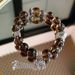 Original Natural Tea Crystal Bracelet, Large Size And Large Particle Design Bracelet._voghion.com
