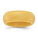 Silicone Gold Metallic 8mm Ridged Edge Band Size 11_voghion.com