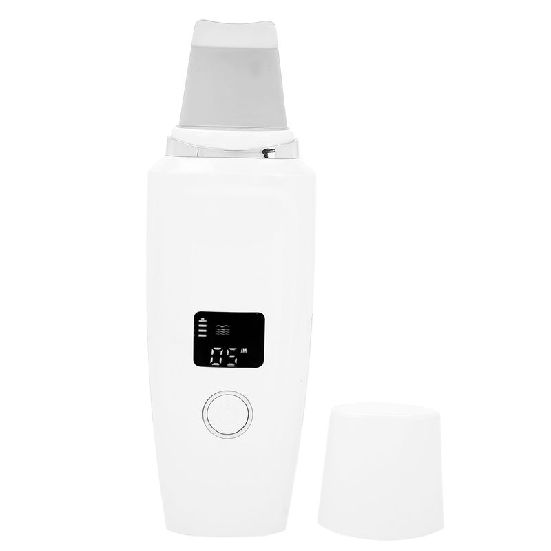 Ultrasonic Facial Skin Scrubber Blackhead Removal Face Cleaning Spatula House RH_voghion.com