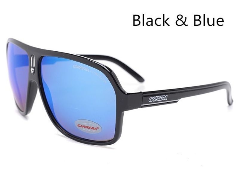 Fashion Men's Women's Retro Sunglasses 5 Colors Unisex Matte Frame Carrera Glasses Brand New In Box_voghion.com