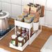 Family Organizer Pull-Out Kitchen 2-Tier Spice Rack & Countertop Storage Shelf For Bathroom Desktop Space-Saving Drawer Cabinet_voghion.com