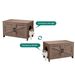 Cat Litter Box Enclosure, Litter Box Furniture Hidden With Barn Door, Wooden Cat Washroom Furniture, Cat House, End Table, Fit Most Of Litter Box, G_voghion.com