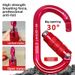 O-Type Automatic Outdoor Fire Safety Climbing Connection Buckle Symmetrical Master Lock_voghion.com