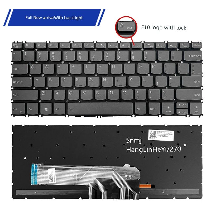 Gäller för Lenovo Thinkbook 13x ITG Yoga 13sacn Pro13sitl nytt tangentbord_voghion.com