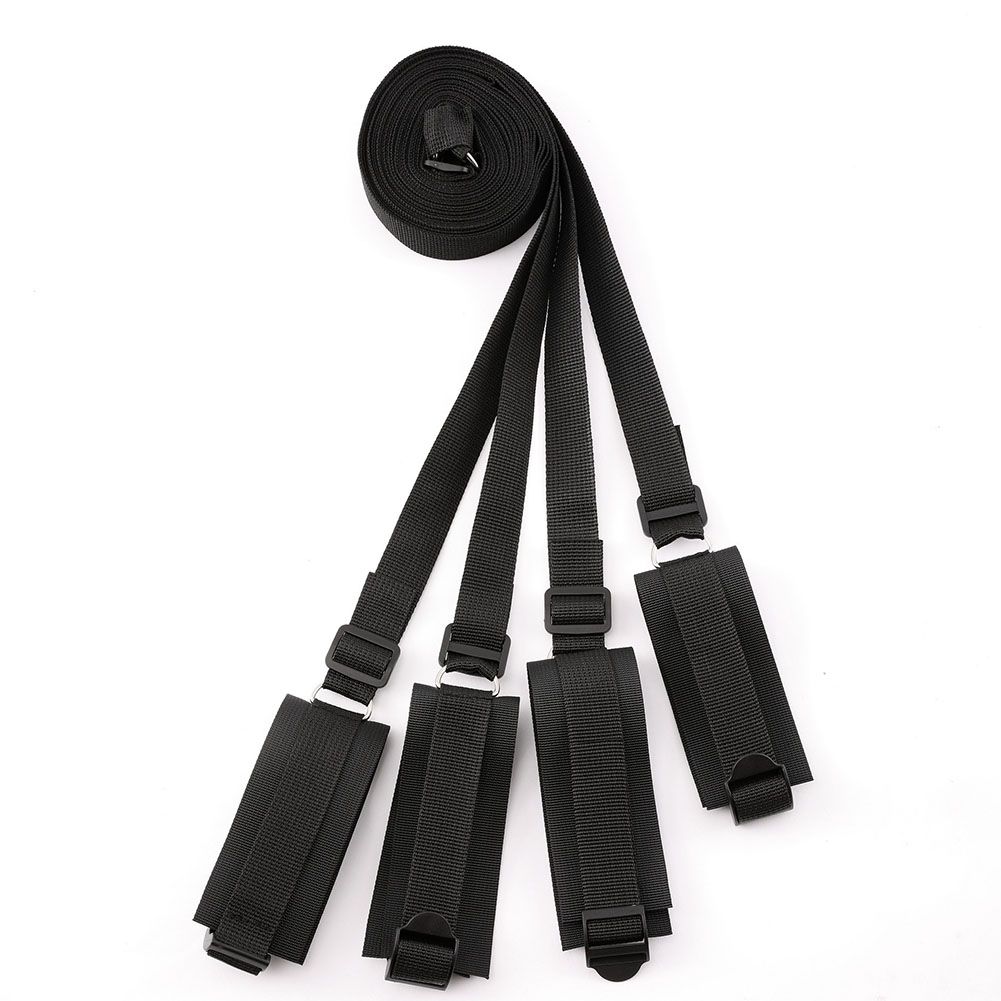 Postelja Manšete za gležnje BDSM Trak za zadrževanje Bondage Par Spogledovanje Izdelek Seks igrače_voghion.com