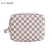 2020 Cosmetic Bag European and American Printed Small Soft Handle Small Square Bag Zipper Stereo Bag Horizontal Square Ordering Cosmetic Bag_voghion.com