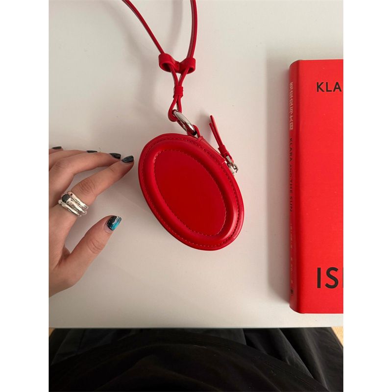 High-End-Mini-Geldbörse für süße Mädchen, Nischendesign, zum Umhängen am Hals, Umhängetasche, koreanische Mode, Lippenstift, Schlüsseltasche_voghion.com