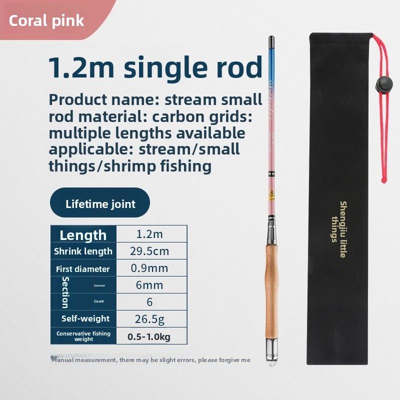 Shengwan Stream Children's Fishing Mini Hand Short Rod Set Micro Small Section Ultra-light_voghion.com