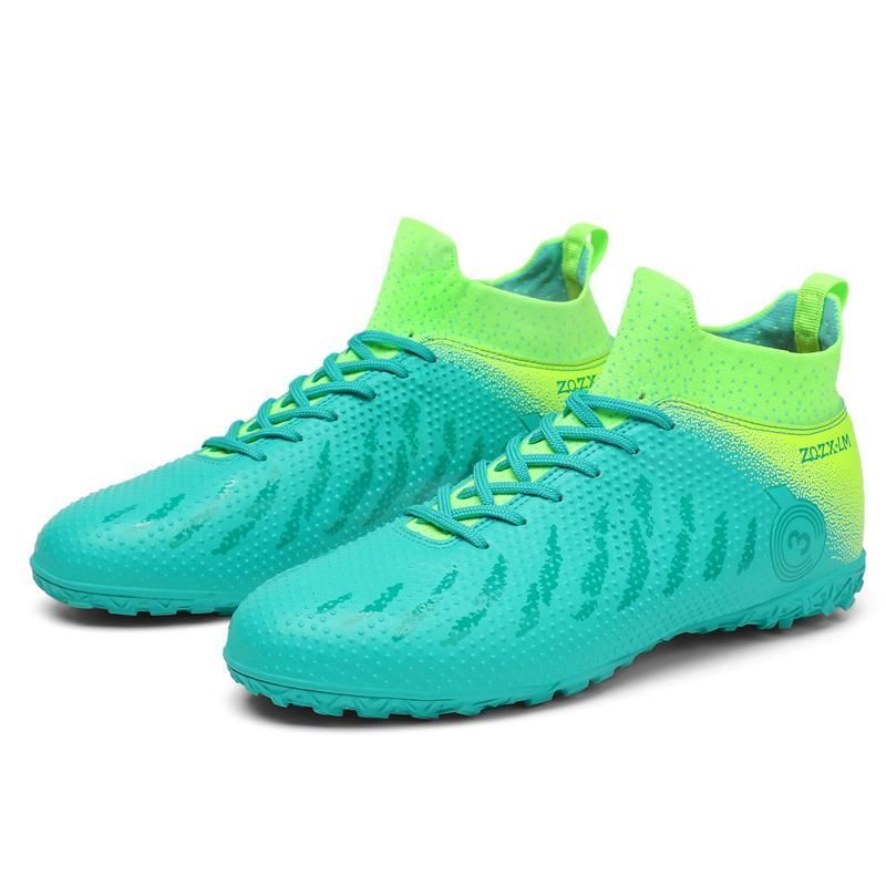 2024 Lucky 31-48 Shoes Men's Short Nail TF Artificial Lawn Professional Youth Big Size Children Football Boots_voghion.com