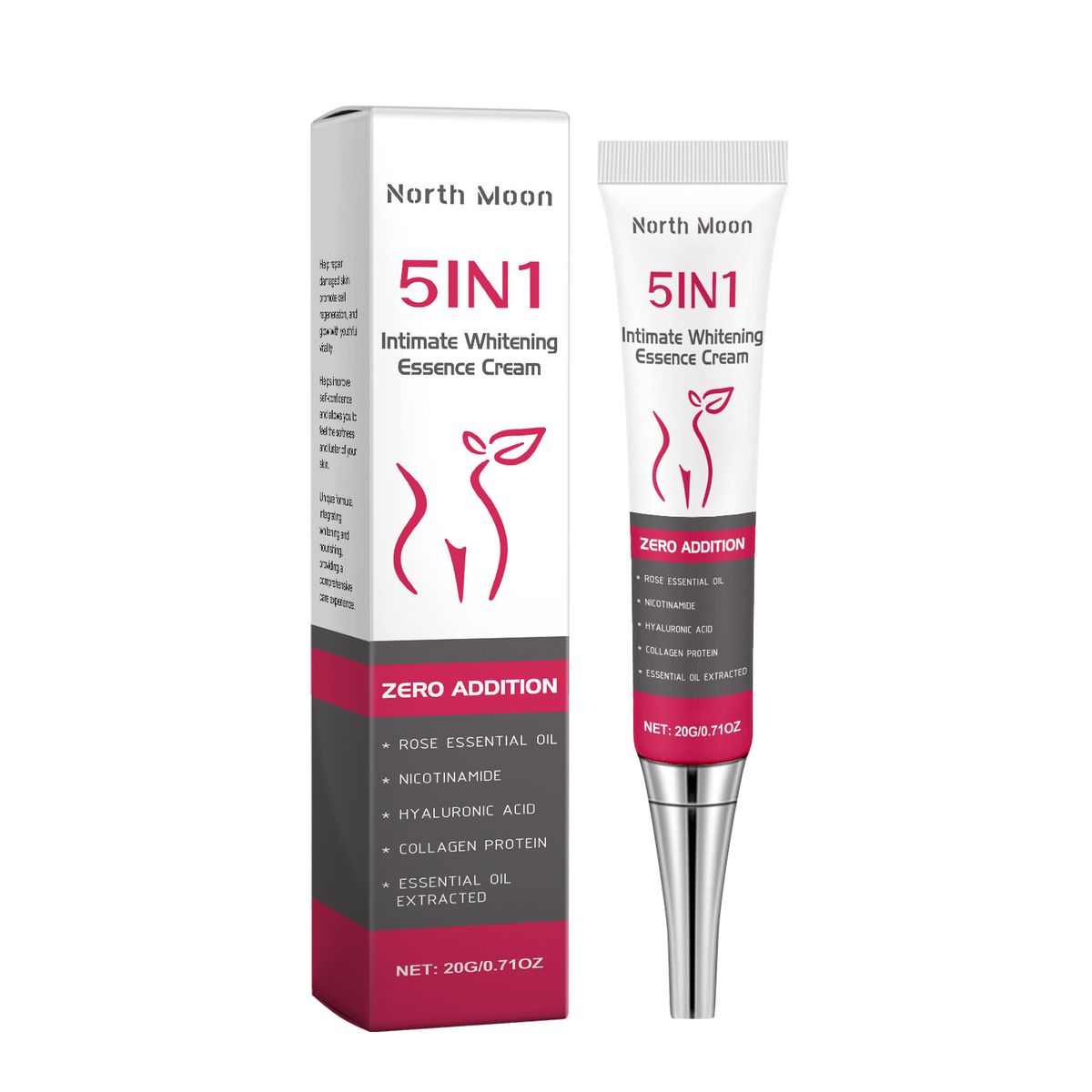 Cremă esențială pentru îngrijire feminină, hidratantă și catifelantă, cremă hrănitoare pentru îngrijirea pielii corpului_voghion.com