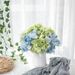 Produttore di fiori artificiali, testa di fiore di ortensia, decorazione per la casa, copricapo, bouquet da sposa, fiori artificiali da parete, fiori artificiali da strada MW07356_voghion.com